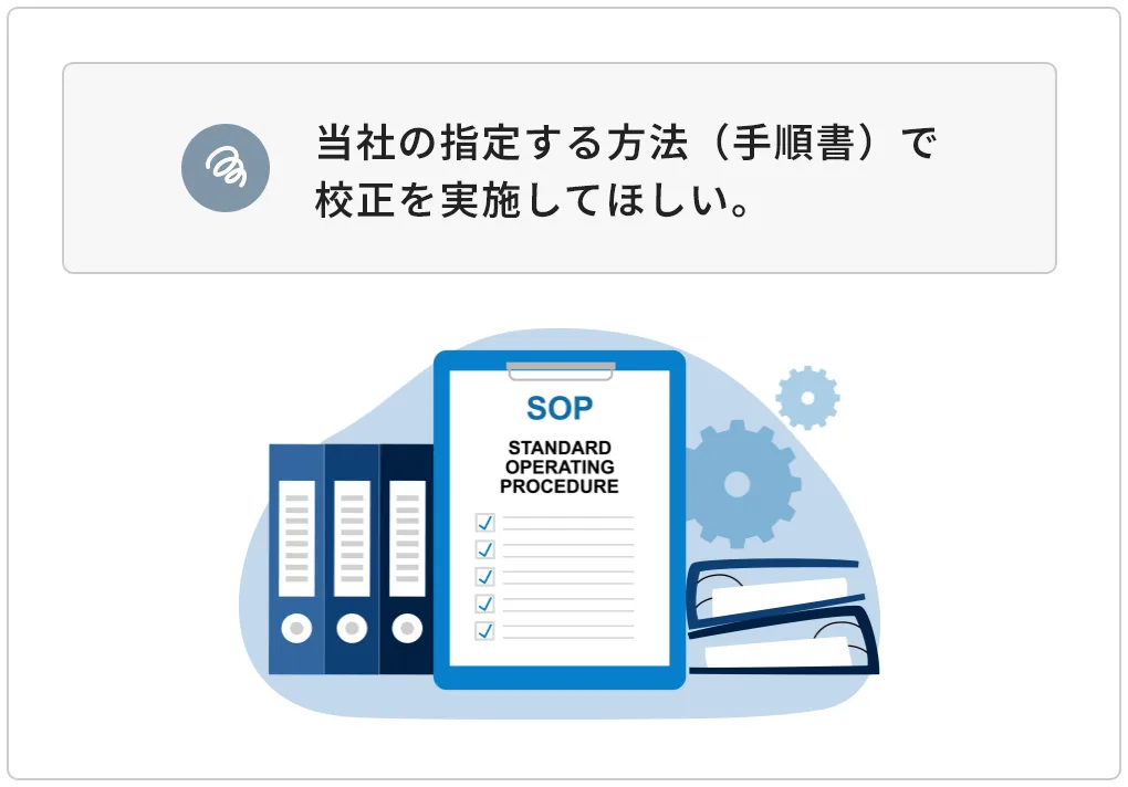 どのような手順書でもサービス員の力量を確保する仕組みがあります。