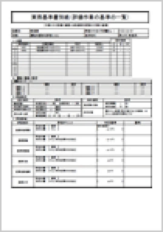 実務基準書別紙：評価作業の仕様