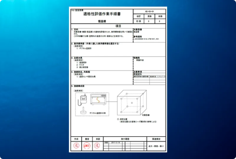 評価作業手順書